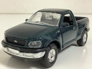 フォード 10(5)代目 F-150 ピックアップ トラック レギュラーキャブ フレアーサイド 1997年式~ 1/43 約11.7㎝ ウェリー ミニカー 送料￥350