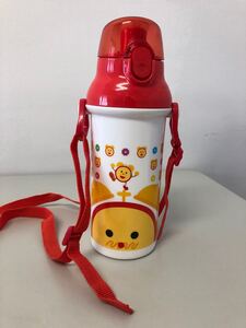めざましくん水筒 480ml ポリエステル100度 ステンレスボトルではありません。