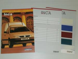 【カタログのみ】SEAT　セアト　Inca　インカ　1997