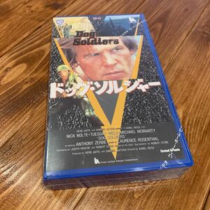 VHS видеокассета Собака-солдат Ник Нолти Вторник Уэлд Майкл Мориарти Энтони Зарби