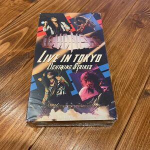 VHS ビデオテープ LOUDNESS ラウドネス LIVE IN TOKYO ライヴ・イン・トウキョウ