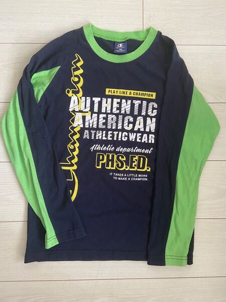 チャンピオン 長袖Tシャツ 160