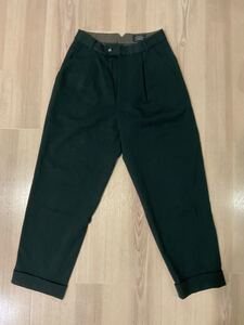 【Green label relaxing】美品 タックパンツ