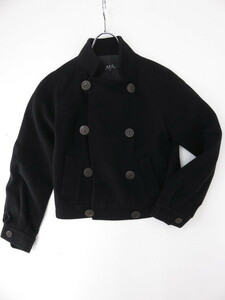 A.P.C. A.P.C. autumn winter jacket half coat black S corresponding 