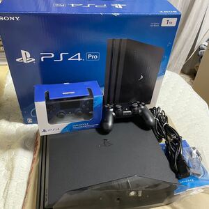 PlayStation4 Pro ジェット・ブラック 1TB CUH-7000BB01 【PS4 pro 本体】