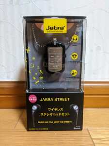 在庫処分セール【新品未開封品・送料無料】JABRA　Bluetooth　ワイヤレスステレオヘッドセット　STREET BLACK