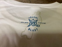 ★嵐 ARASHI BLAST in Miyagi 公式グッズ Ｔシャツ 白★_画像5