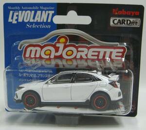 MajoRette Honda Civic type R( white ) *B pillar . painting dirt? equipped *5 sheets eyes picture reference 