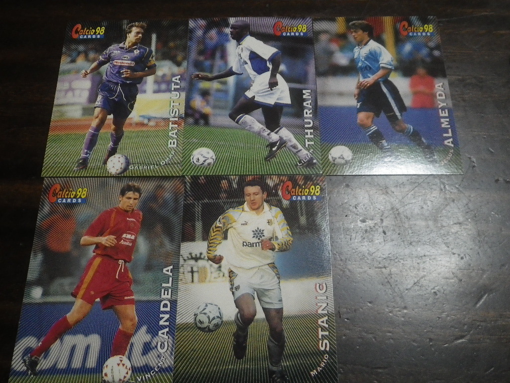 ヤフオク! -「panini calcio」(トレーディングカード) の落札相場