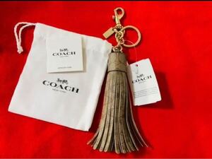 定価17980円.新品】COACH コーチ タッセル キーチャーム