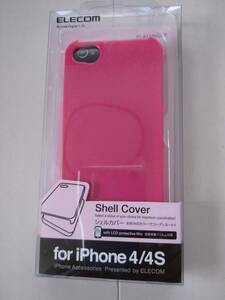  smartphone case smartphone cover Elecom ELECOM PS-A11PVG07 for iPhone 4/4Sbi bit pink Apple iPhone new goods unused old model 