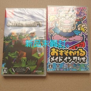 Nintendo Switch おすそわける メイドインワリオ マインクラフト 新品未開封 Minecraft