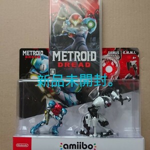 Nintendo switch メトロイドドレッド amiibo アミーボ SAMUS&EMMI ダブルセット 新品未開封