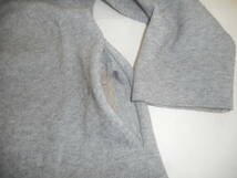 b319◆ZARA KNIT コーディガン◆ザラ ニットコーディガン Mサイズ グレー色 フロントボタンレス サイドポケット付き3J_画像8