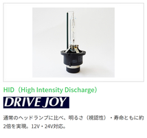 三菱 RVRスポーツギア DRIVEJOY HIDバルブ V9119-7509 HID ( D2R ) 85V35W N74W ドライブジョイ 電球 ヘッドランプ_画像2