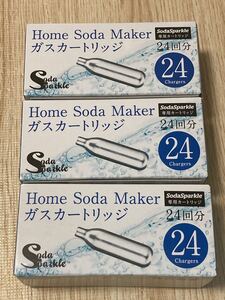 ソーダスパークル ガスカートリッジ 72本セット SodaSparkle