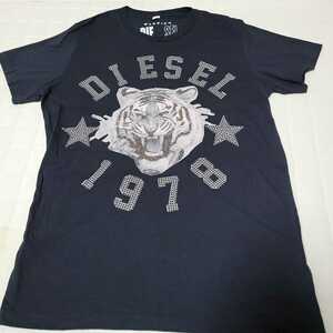 ★DIESEL メンズ 半袖Tシャツ Sサイズ USED⑤★