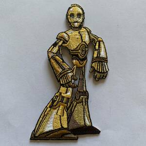 スターウォーズ C-3PO ワッペン ルーカスフィルム公認 オフィシャル ドロイド ルークスカイウォーカー 反乱軍 レジスタンス R2-D2 BB-8