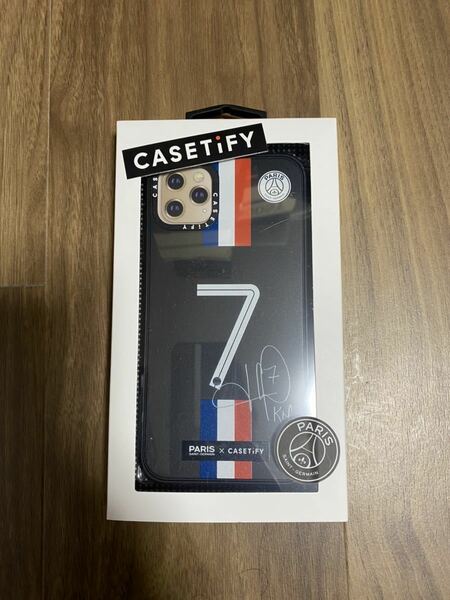 【美品】CASETIFY × PARIS SAINT GERMAIN パリ・サンジェルマン スマホケース iPhone 11 PRO MAX