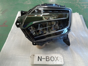 N-BOX カスタム　JF3　左ヘッドランプユニット　LED　即決　5699