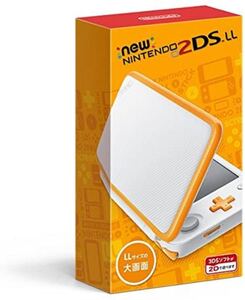 Newニンテンドー2DS LL 【ホワイト×オレンジ】
