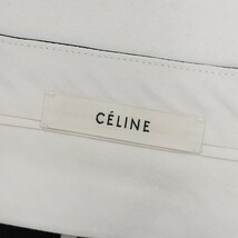 ◆CELINE/セリーヌ フィービー ストレッチ タック スカート ブラック 38_画像3