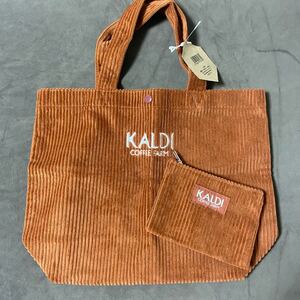KALDI トートバッグ ミニポーチ 2点セット