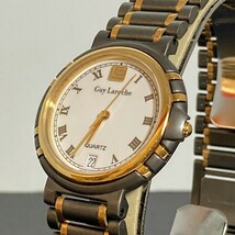 【未使用 / 送料210円】Guy Laroche Paris ギ・ラロッシュ 115.17.1 swiss made watch メンズ腕時計 No.11022-3_画像2