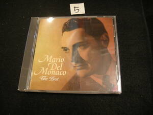 ⑤国内盤CD!　MARIO DEL MONACO/マリオ・デル・モナコ/THE BEST/ザ・ベスト