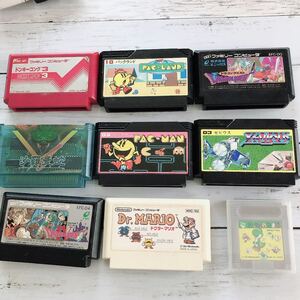 任天堂 ファミコンソフト ファミコンカセット スーパーマリオ テトリス ジャンク