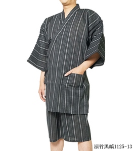 [...] jinbei men's ....... woven . bamboo black .1125-73 M