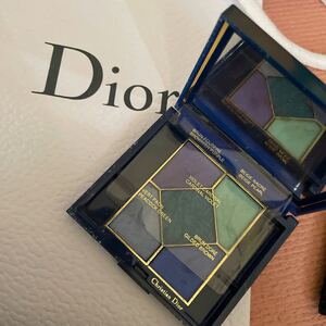 【 ディオール Dior クリスチャンディオールブルー系アイシャドウ】
