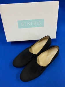 BENEBIS べネビス　しなやかストームウェッジヒールパンプス　23.0ｃｍ　BL　89883027