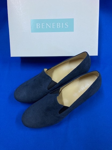 BENEBIS べネビス　しなやかストームウェッジヒールパンプス　24.0ｃｍ　NB　89883053