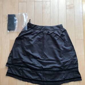 IMAGE ウェストリボン付きティアードスカート