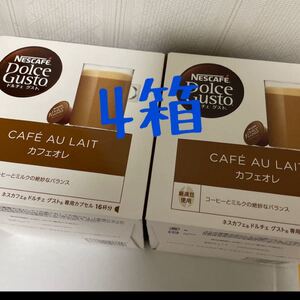ネスレ ネスレドルチェグスト ネスカフェドルチェグスト カフェオレ 4箱