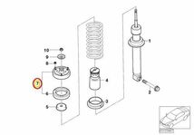 BMWクーペE63リアアッパーマウント630i645Ci650i635d 650iアッパーサポート6シリーズ33526779611リアサスペンションLCIリヤN52N62N62N53_画像3