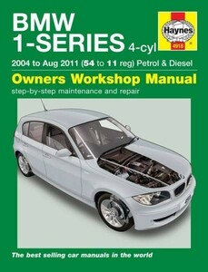  service book maintenance repair repair repair service manual BMW 1 series 1 2004-2011 E87 E81 1 Series point repair repair ^.