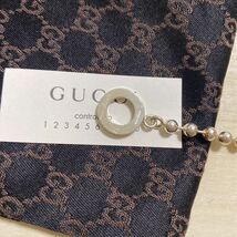 GUCCI グッチ シルバー925 ボールチェーンブレスレット シルバー925_画像4