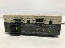 IMAGENICS イメージニクス CIF-12H アナログRGB 映像音声分配器 通電のみ確認 ジャンク扱い T1101802_画像2