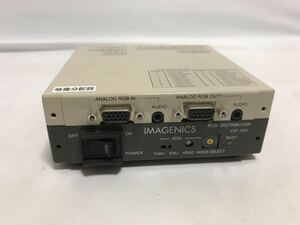 IMAGENICS イメージニクス CIF-12H アナログRGB 映像音声分配器 通電のみ確認 ジャンク扱い T1101802