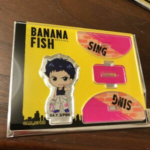 BANANA FISH バナナフィッシュ コラボ カラ鉄 カラオケの鉄人 ゆらゆらアクリルスタンド アクスタ ノイタミナ カフェ バー DMM シン