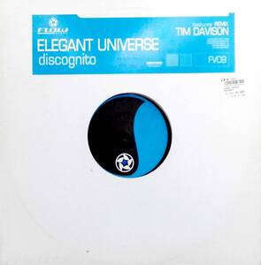 3963【ＬＰ盤】 ☆めったに出品されない ☆美盤☆ [ポルトガル盤/12EP] Elegant Universe / Discognito ≪貴重レコード≫　送料安