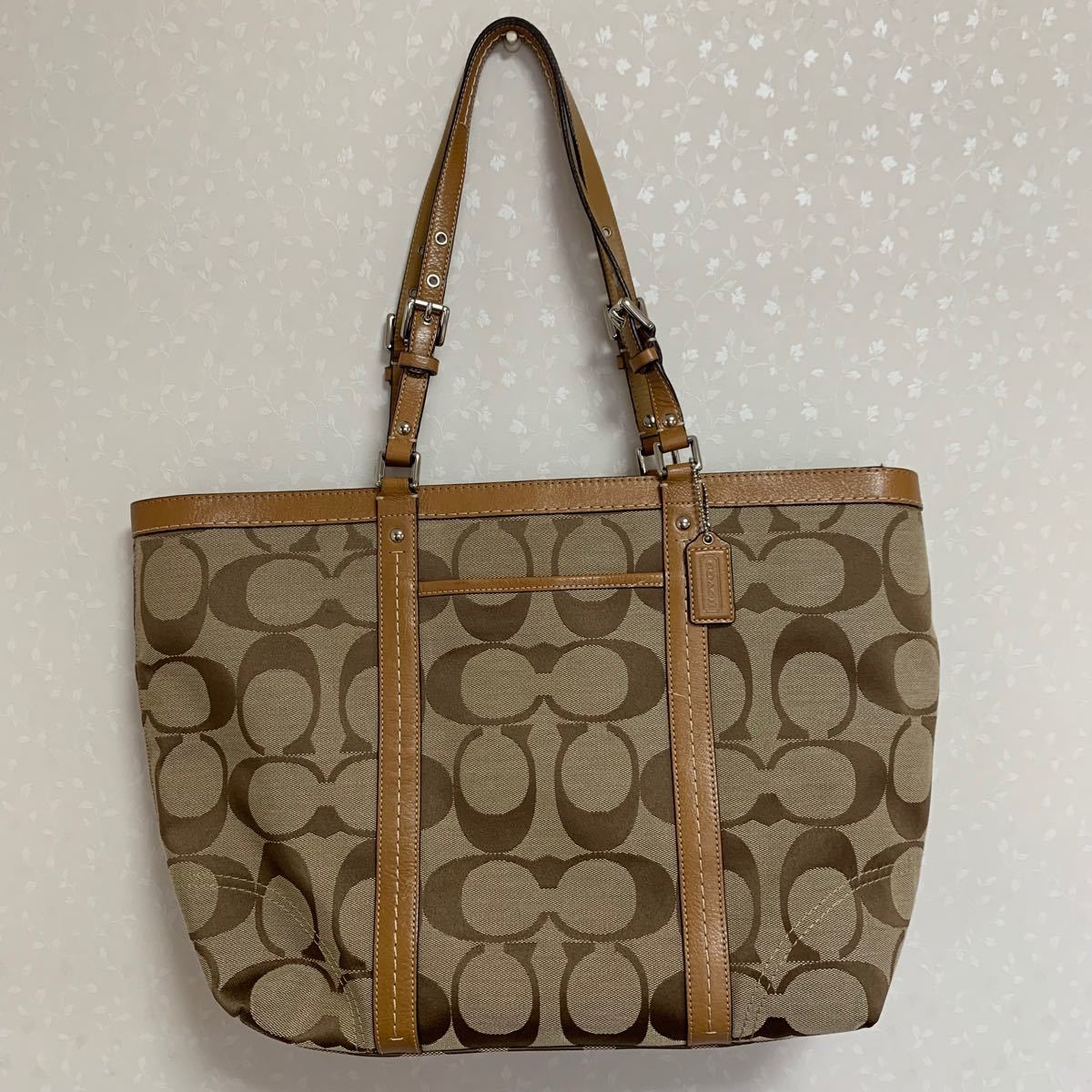 COACH コーチ トートバッグ ブラックスモーク レディース ミニトート
