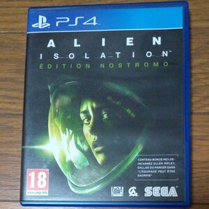【 PS4 】EU版 ALIEN ISOLATION (国内版本体動作可)