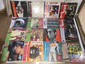 ザ・ローリング・ストーンズ帯付きLP16枚セット THE ROLLING STONES OBI