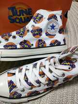 新品 2021年製 CONVERSE オールスター ハイ US SPACE JAM HI 27.5cm 9 コンバース スペースジャム TUNE SQUAD 限定 キャンバス ORIGINATOR_画像2