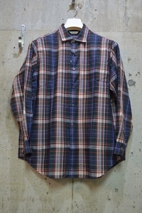 ウェルダー　WELLDER　チェック　ウール　シャツ　0　WL20SSSH02 C8728