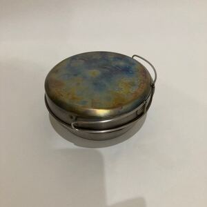 希少 スノーピーク 純チタン 食器3点セット