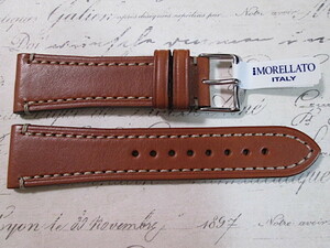 MORELLATO ITALY 24mm Gold Brown カーフ Raffaello